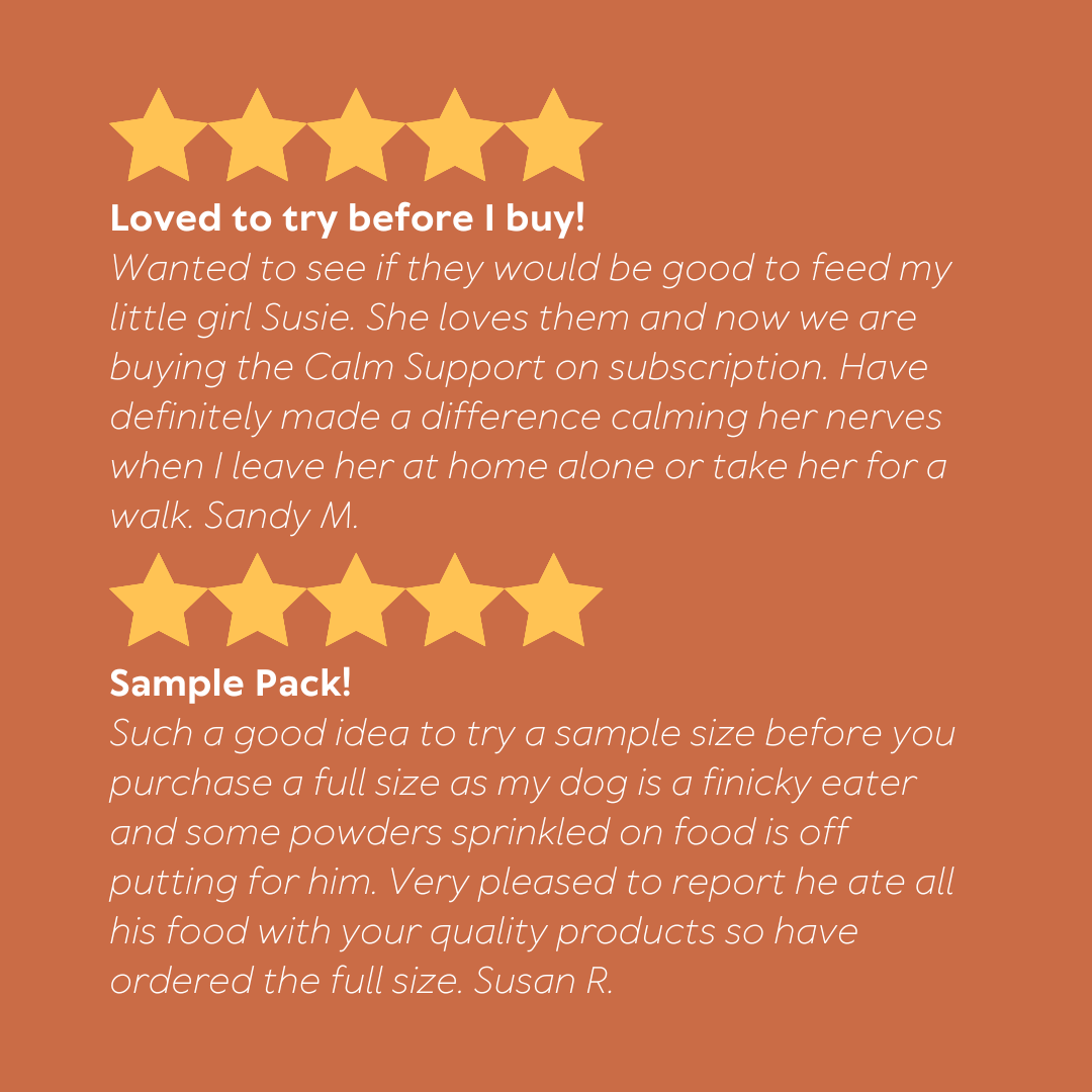 Sample Trial Pack of 12 Supplement Sample Sachets