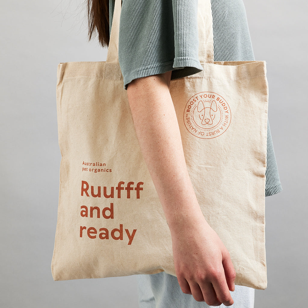 Ruufff & Ready Certified Organic Cotton Tote Bag