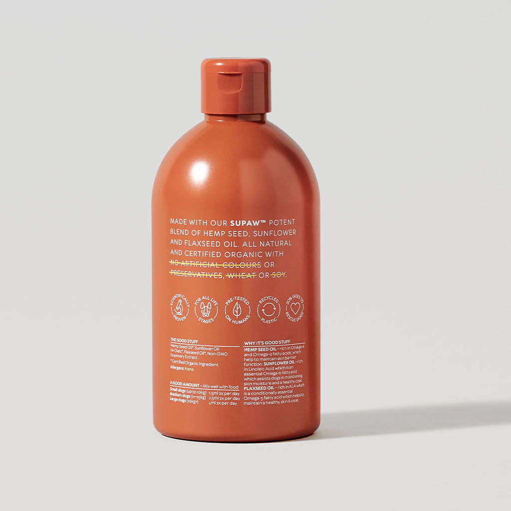 Skin, Coat & Nail Oil Supplement 500ml